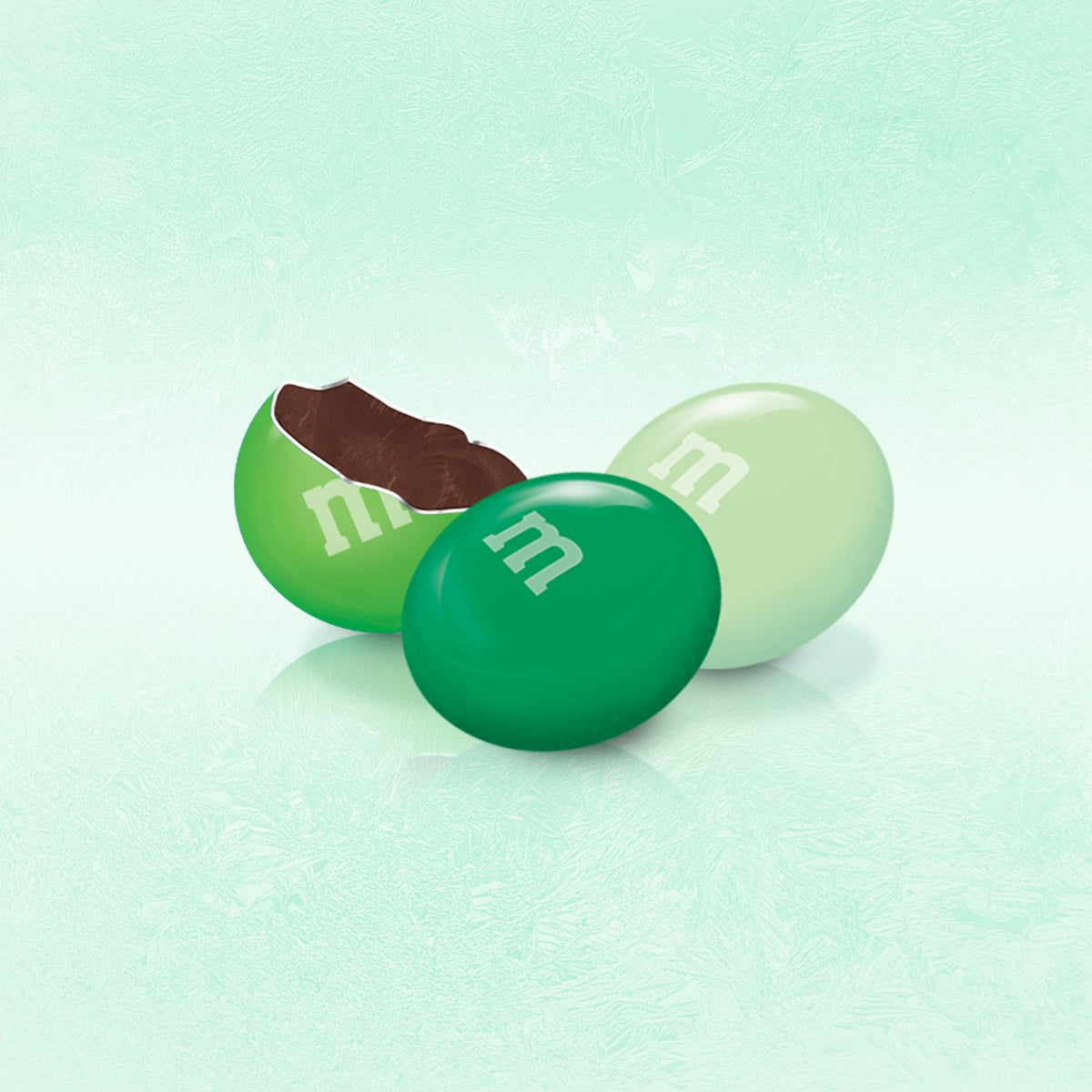 Crunchy Mint M&M's Candy: 8-Ounce Bag