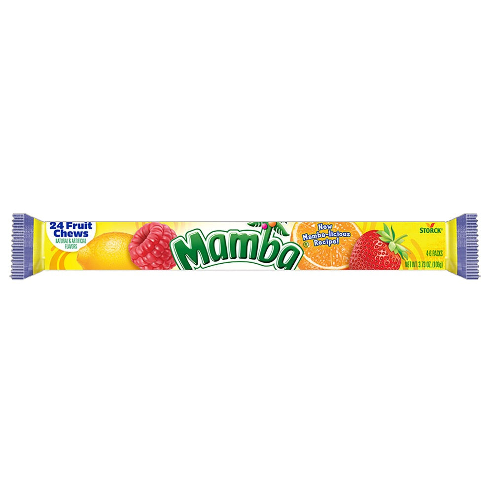 Mamba Fruit Chews, Fruit Flavor Mix - 7.05 oz