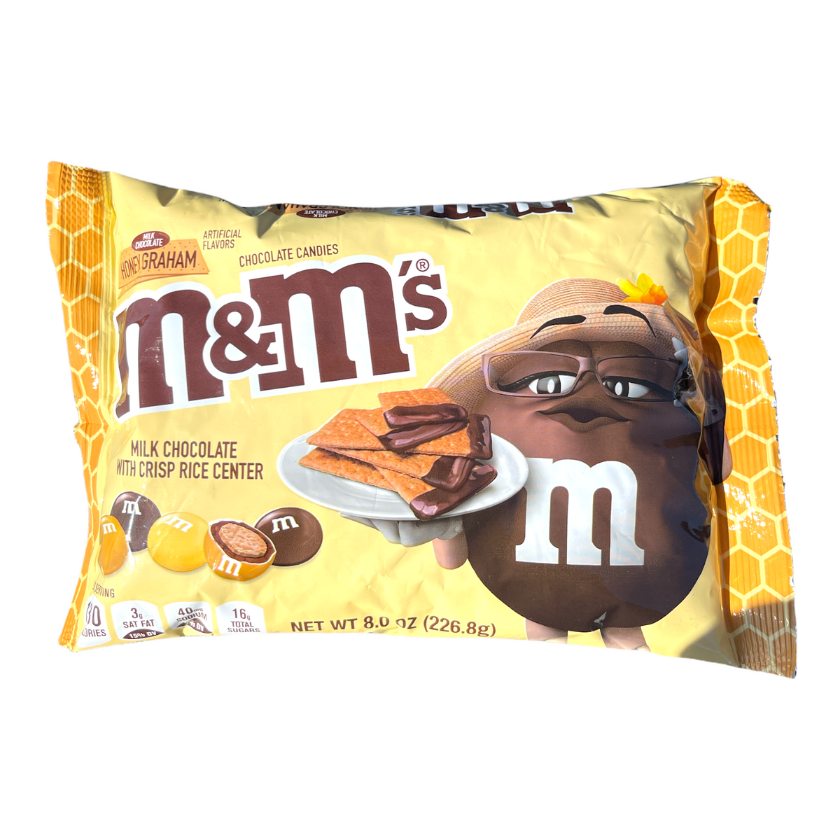 Chocolate Graham Mini M&M Favor Bag