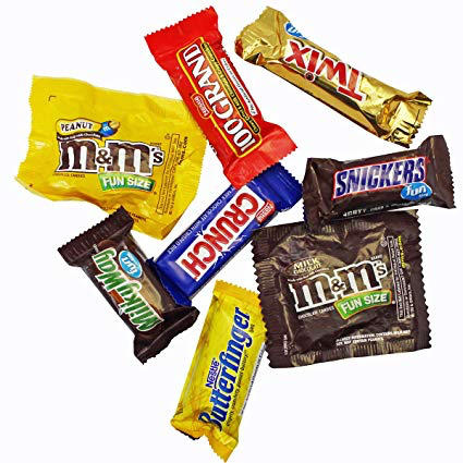 Candy Bars - Snack Size