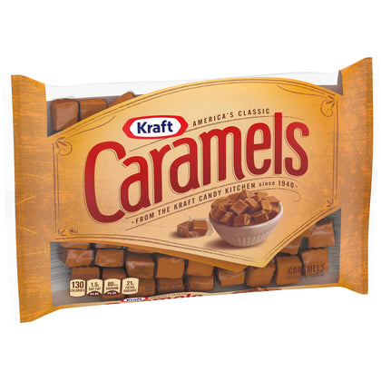 Kraft Caramels Individually Wrapped Candy, 11 oz Bag