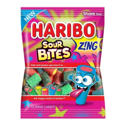 Haribo Sour Bites Zing, 3.2oz