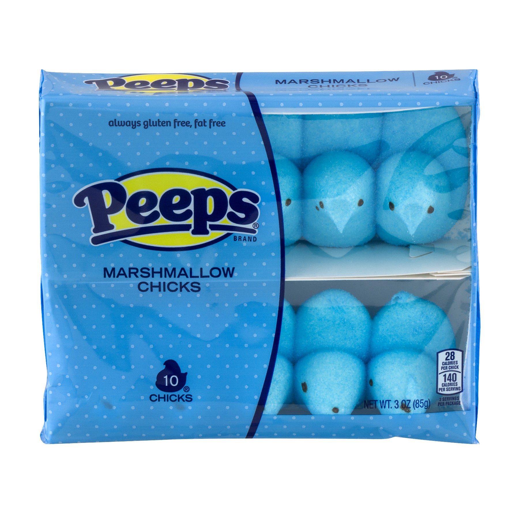 Peeps Easter Blue Chicks, 3oz/10ct