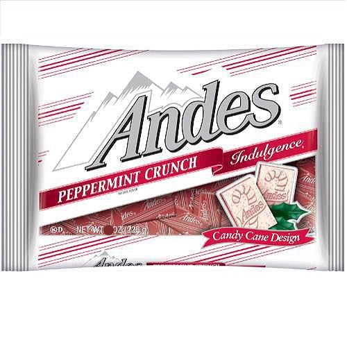 Andes Peppermint Crunch Indulgence, Candy Cane Designs, 5.44oz