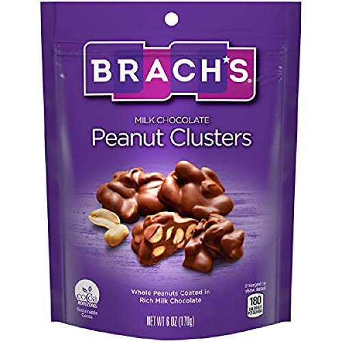 Brach's Milk Chocolate Peanut Clusters, 6oz