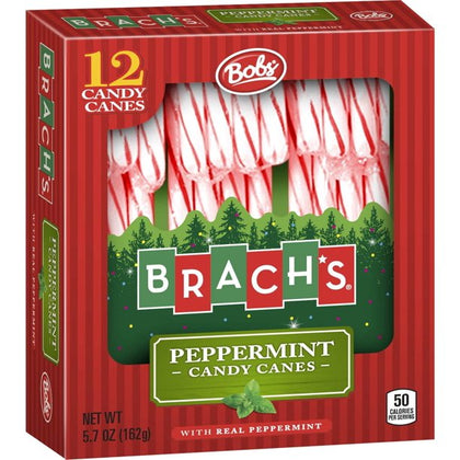 Brach's Peppermint Candy Canes, 12ct, 5.3oz