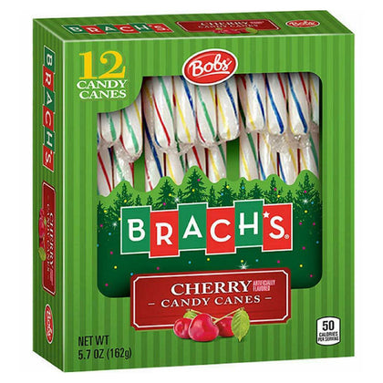 Brach's Cherry Candy Canes, 12 ct, 5.7 Oz.