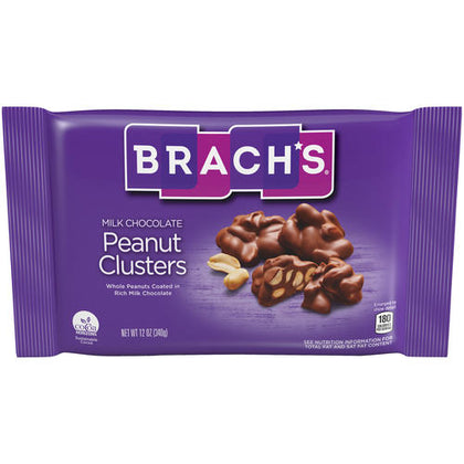 Brach's Chocolate Peanut Clusters, 12 oz