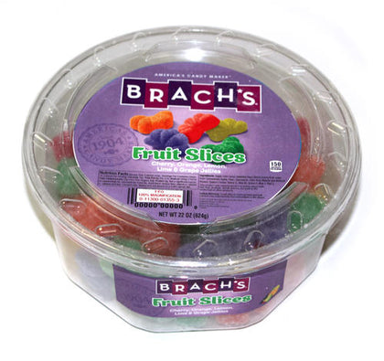 Brach's Fruit Slices Tub, 22 oz