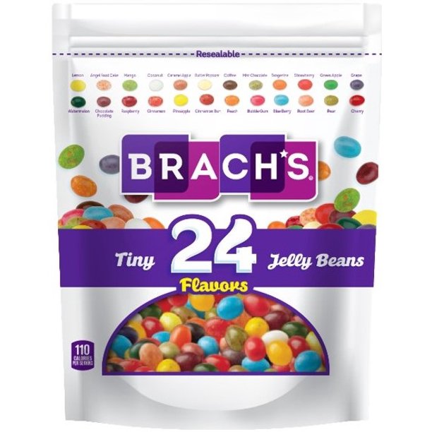 Brach's Tiny Jelly Beans, 24 Flavors, 20oz