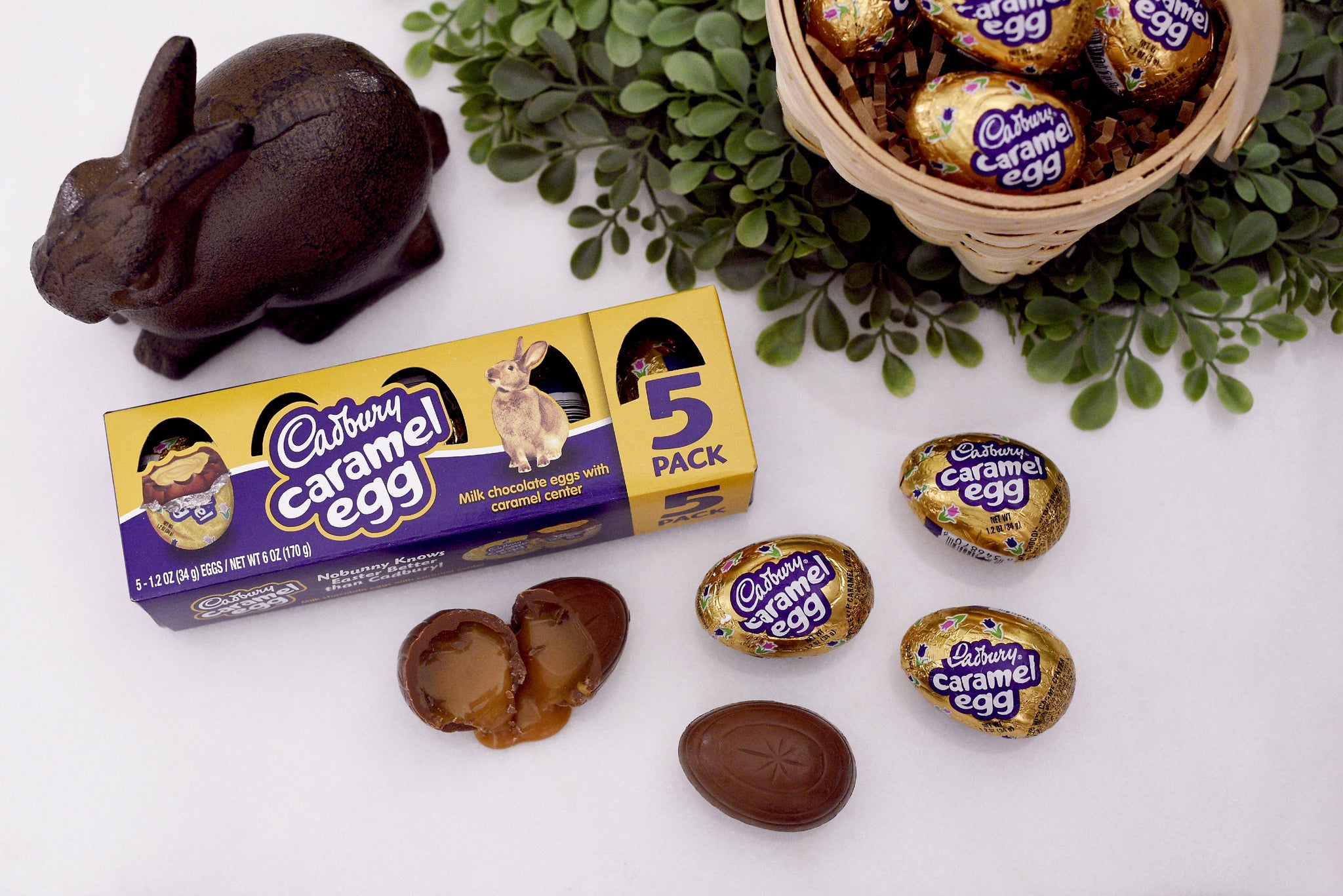 Cadbury Caramel Egg, 5ct/6oz