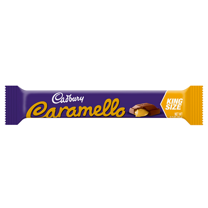 Cadbury Caramello, King Size, 2.7oz