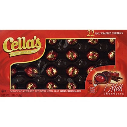 Cella's Milk Chocolate Covered Cherries, 22ct, 11oz
