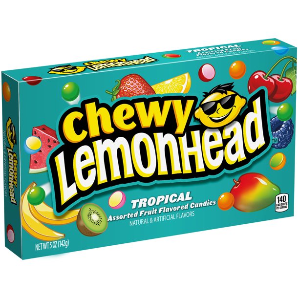 Chewy Lemonhead Tropical Flavor, 5oz