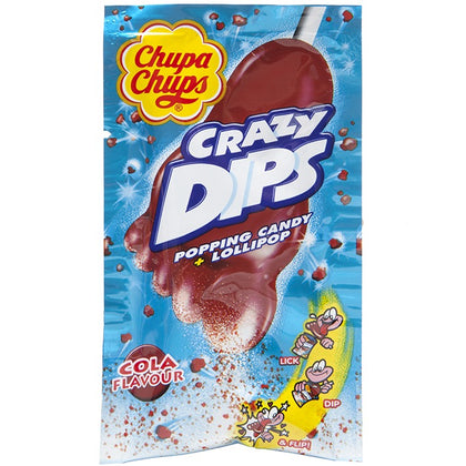 Chupa Chups Crazy Dips Cola, 16g (Product of Turkey)