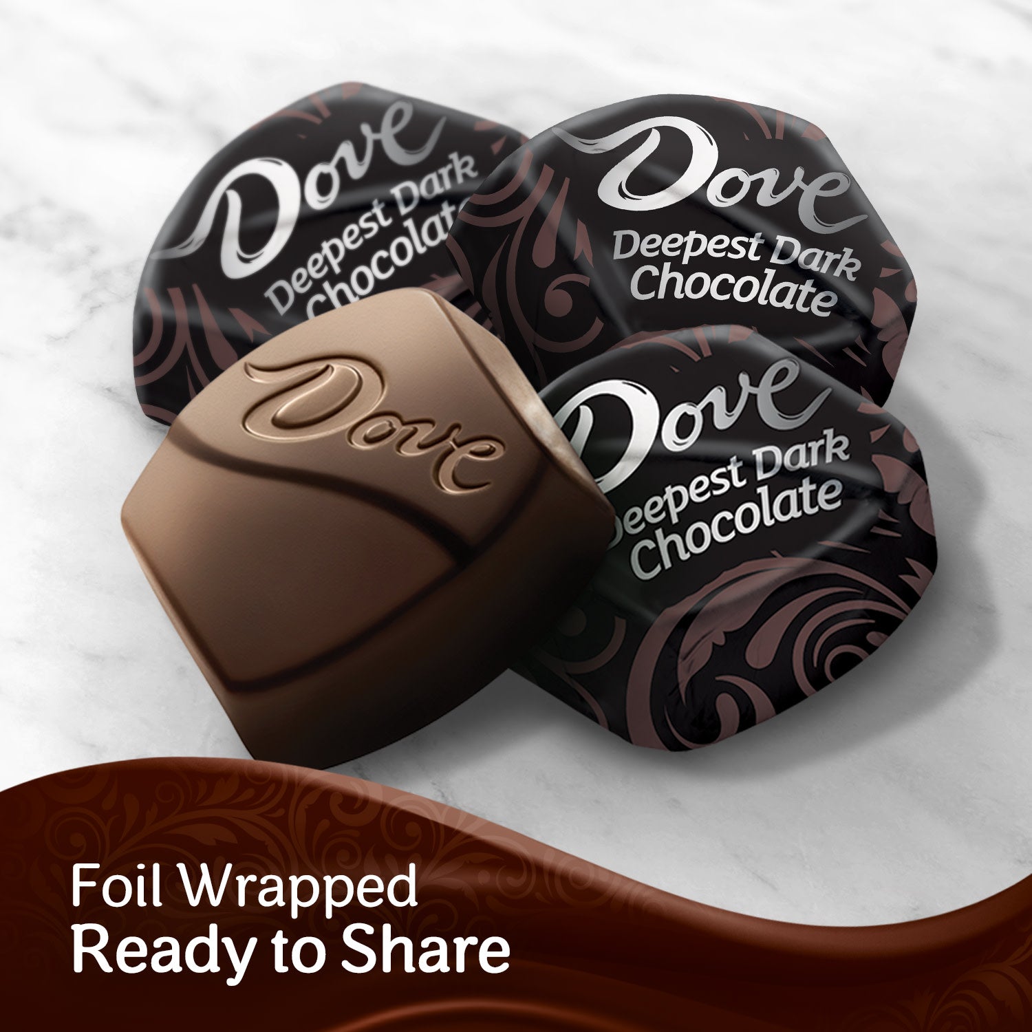 Dove Deepest Dark 82% Cacao Chocolate Promises, 7.23oz