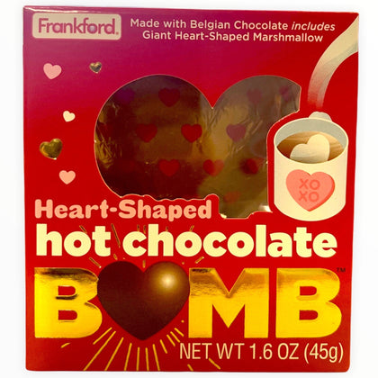 Frankford's Heart-Shaped Hot Chocolate Bomb, 1.6oz