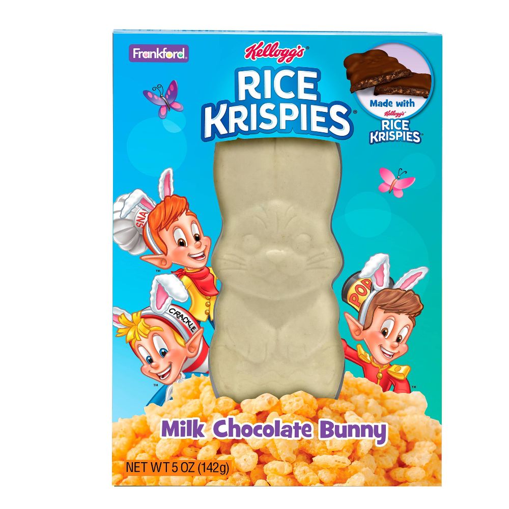 Frankfort Rice Krispies Marshmallow Flavored Easter Bunny, 5oz