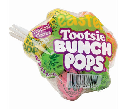 Tootsie Tropical Easter Bunch Pops, 3oz