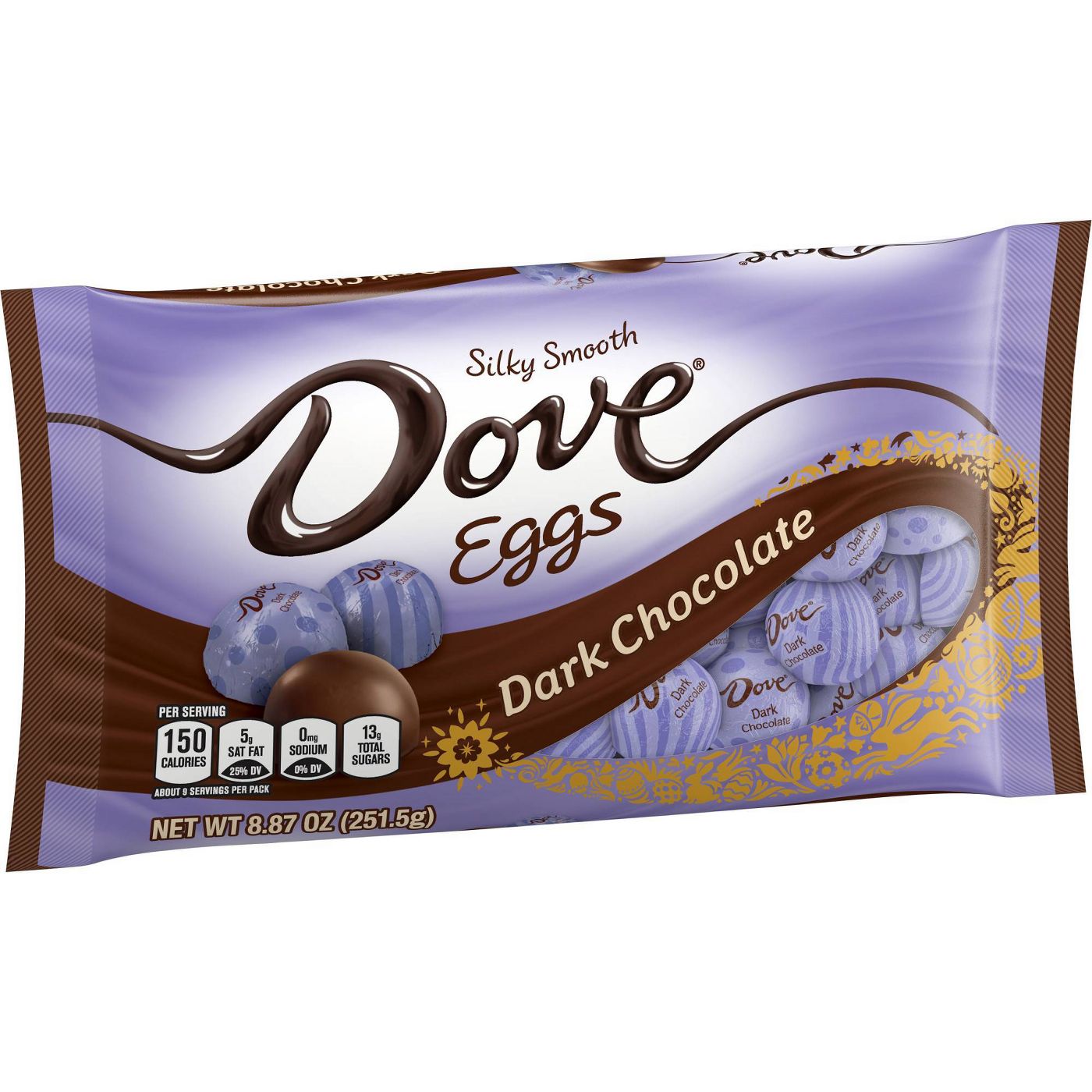 Dove Dark Chocolate Easter Egg, 8.87oz