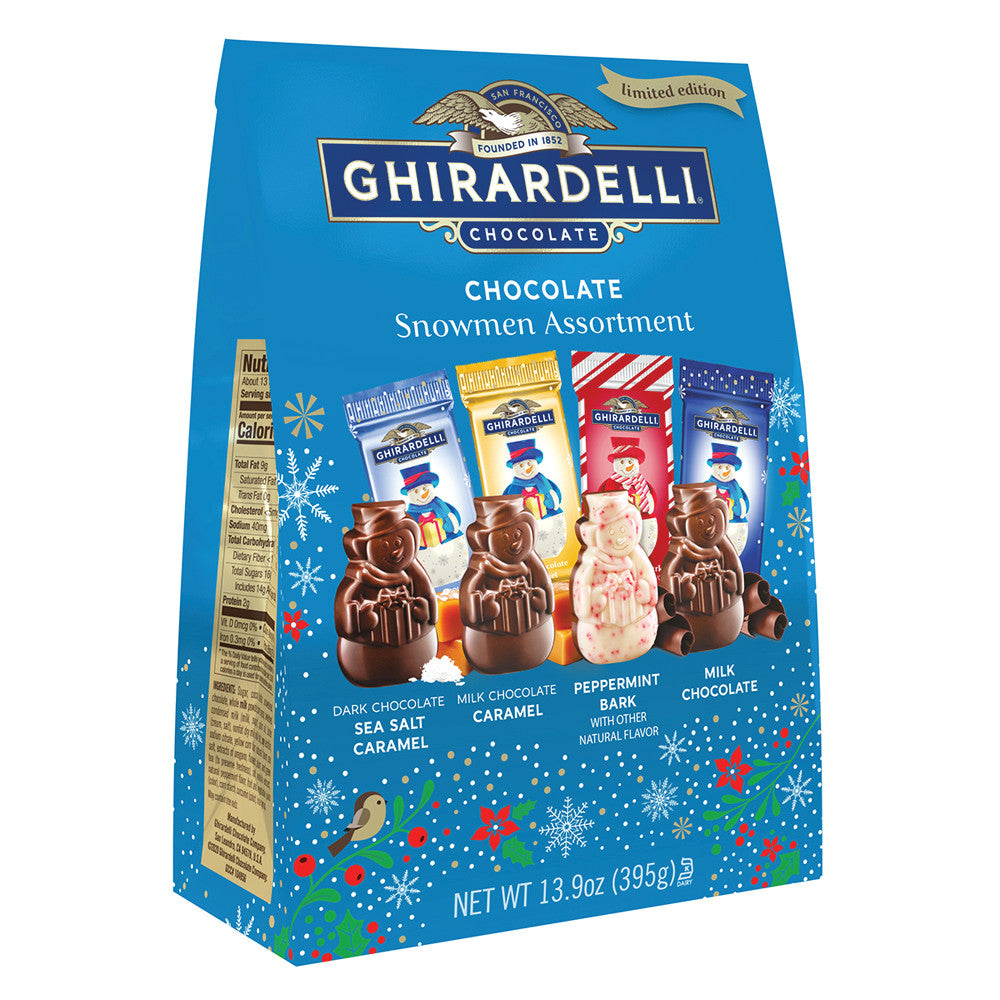 Ghirardelli Chocolate Snowmen Assortment 13.9oz