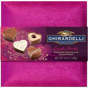 Ghirardelli Sweethearts Valentine Chocolates, 4.4oz