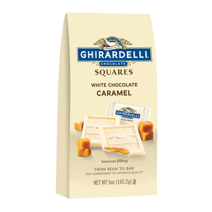 Ghirardelli White Chocolate Caramel Squares, 5oz