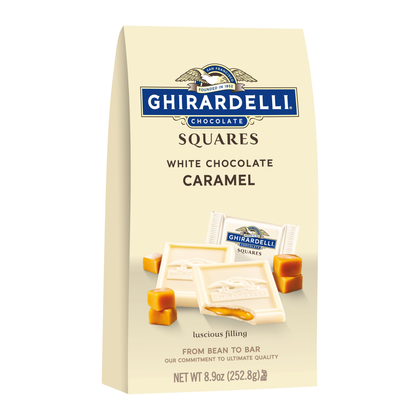Ghirardelli White Chocolate Caramel Squares, 8.9oz