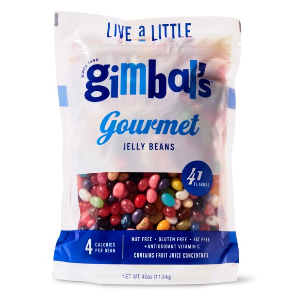 Gimbal's Gourmet Jelly Beans, 41 Flavors, 2.5lbs