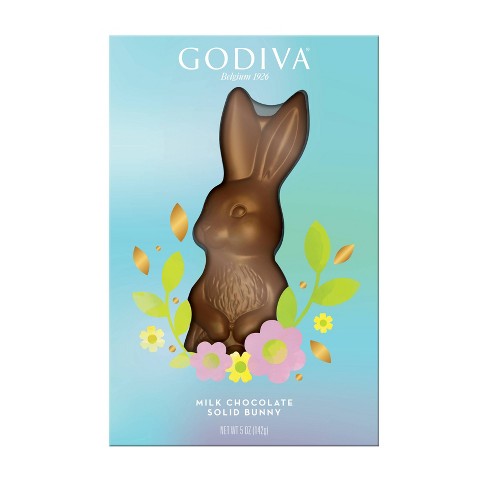 Godiva Solid Milk Chocolate Bunny, 5oz