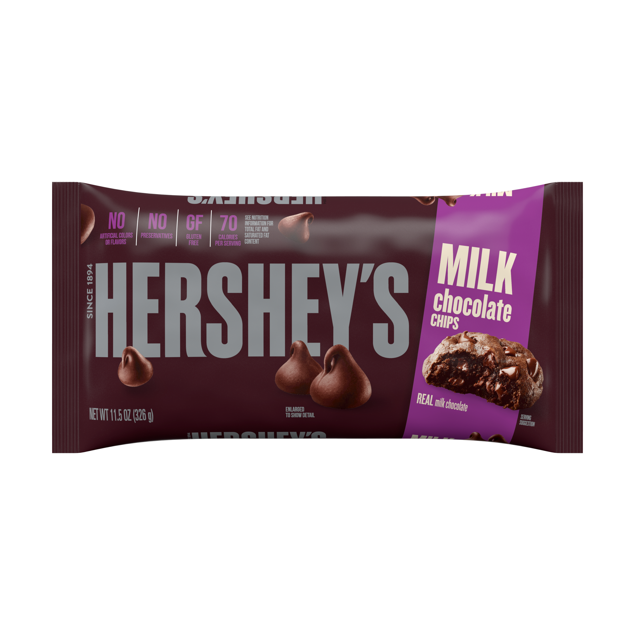 Hershey's Milk Chocolate Chips, 11.5oz