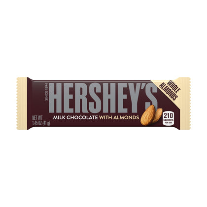 Hershey's Milk Chocolate with Whole Almonds, 1.45oz