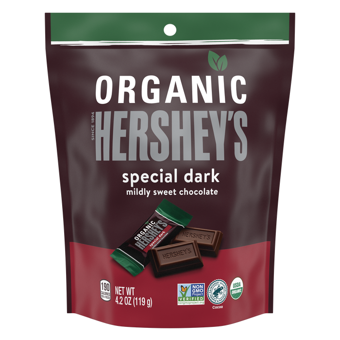 Hershey's Organic Dark Chocolate, 4.2oz