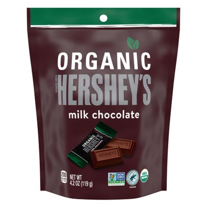 Hershey's Organic Milk Chocolate, 4.2oz