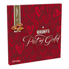 Hershey's Pot Of Gold Valentine's Pecan Caramel Clusters, 10oz