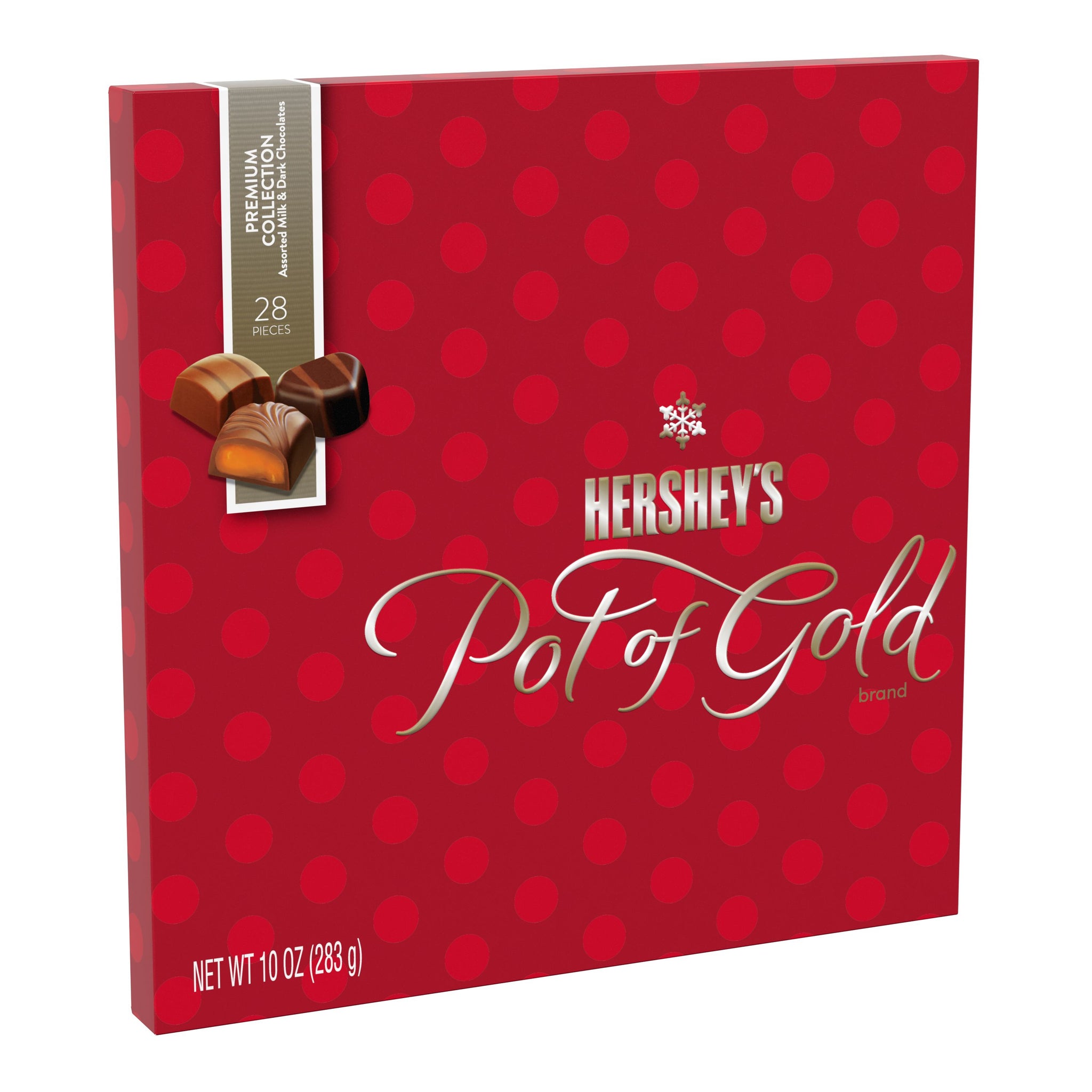 Hershey's Pot of Gold Milk & Dark Chocolate Collection, 28ct, 10oz
