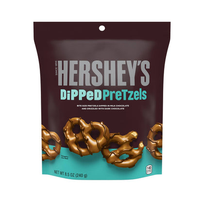 Hershey’s Milk Chocolate Dipped Pretzels, 8.5oz