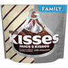 Hershey's Hugs & Kisses Assortment Chocolate Candy, Family Pack, 15.6oz