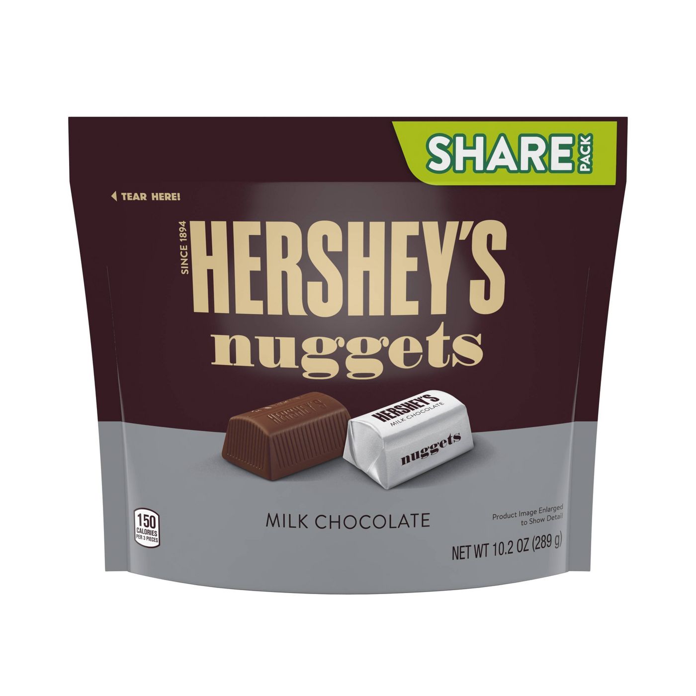 Hershey's Nuggets Milk Chocolate, Share Size, 10.2oz