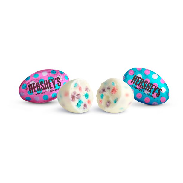 Hershey's, Polka Dot Cookies & Creme Easter Eggs Candy, 8.5oz