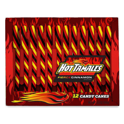 Hot Tamales Candy Canes, 5.3oz
