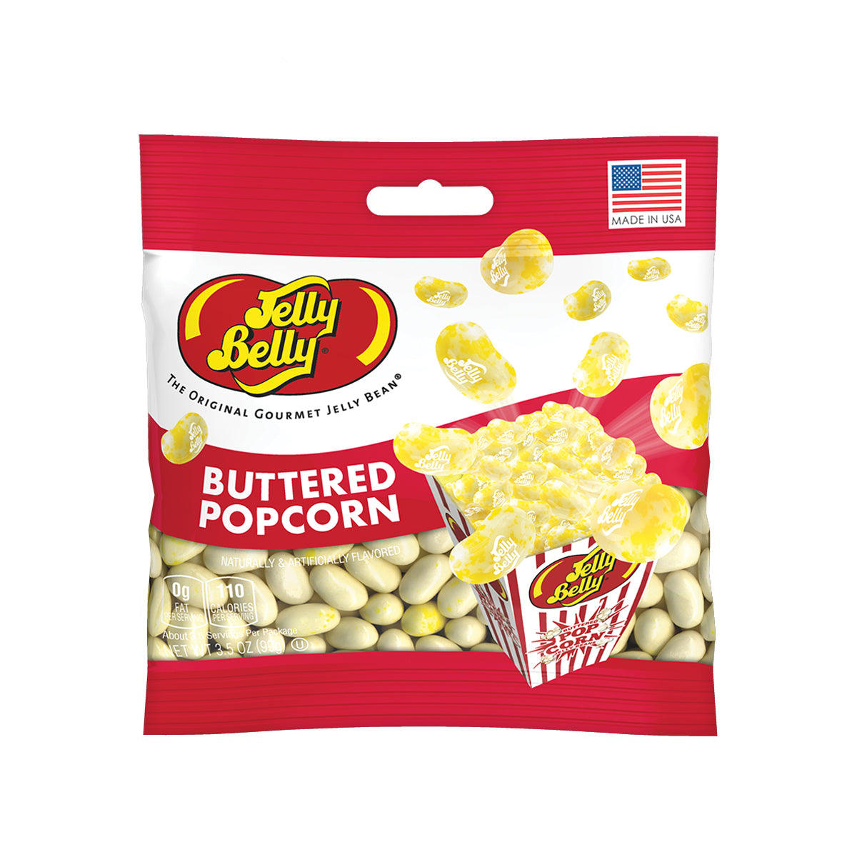 Jelly Belly Buttered Popcorn Jelly Beans 3.5oz