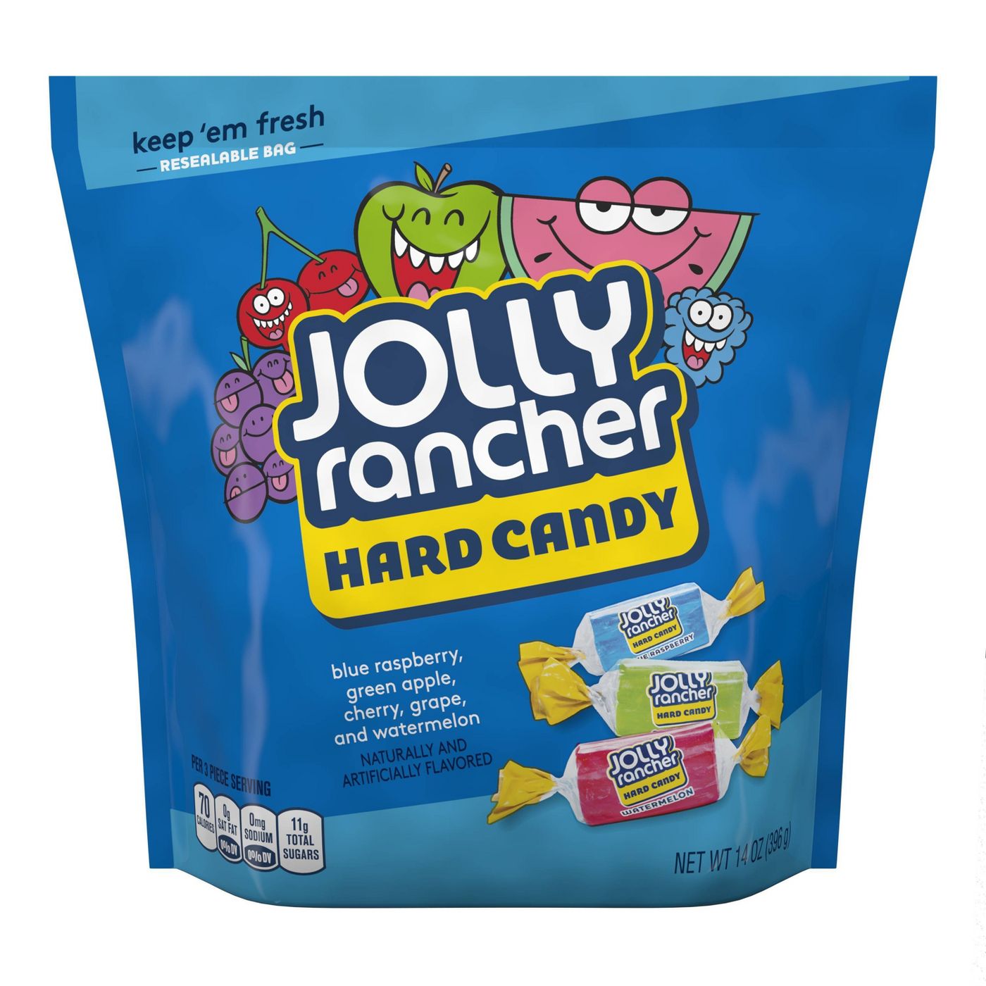 Jolly Rancher Fruit Hard Candies, 14oz