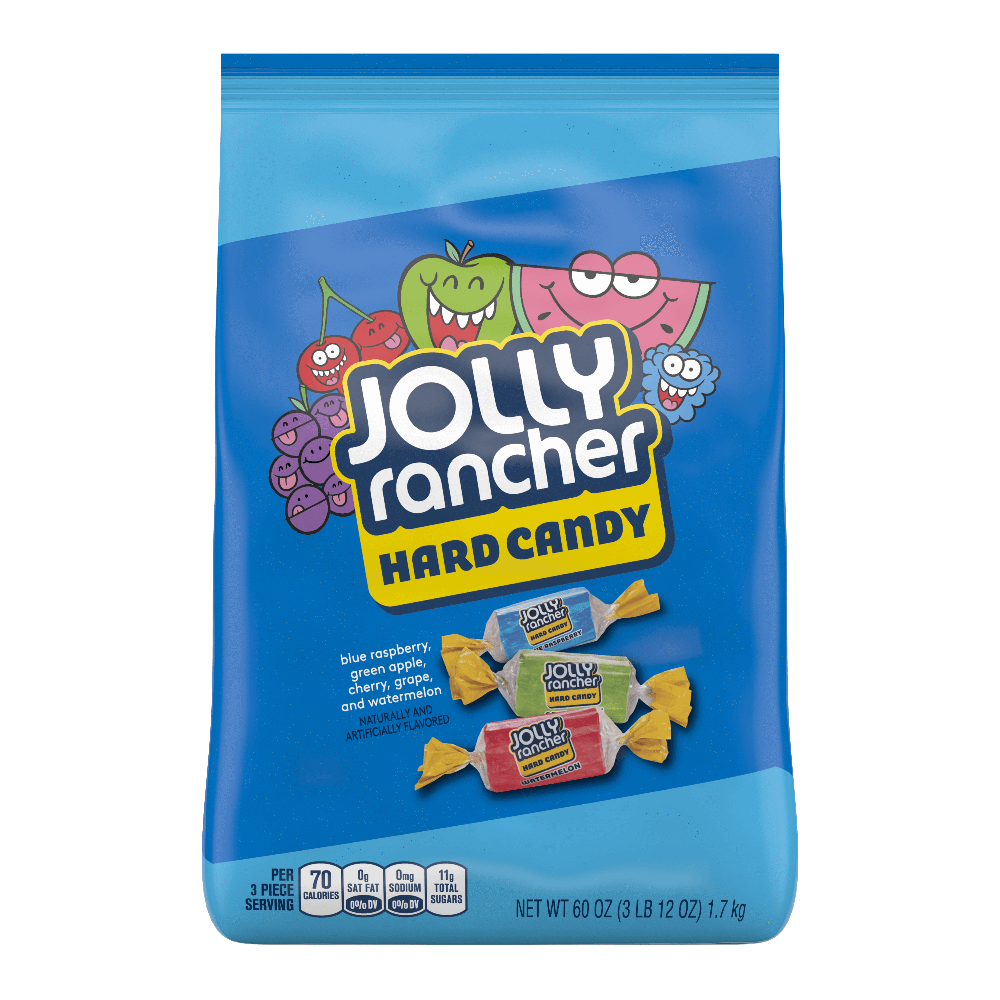 Jolly Rancher, Assorted Hard Candy Original Flavors, 60oz