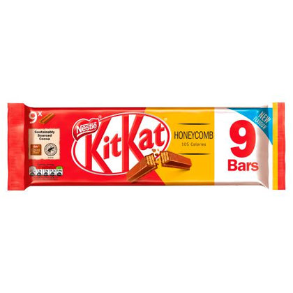 Kit Kat, Honeycomb, 9 Bars, 186.3g (Product of the United Kingdom)