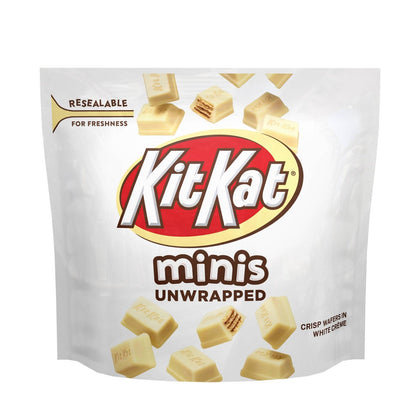 Kit Kat Unwrapped White Creme Mini Candy, 7.6oz