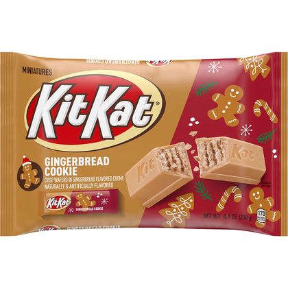 Kit Kat® Gingerbread Cookie Miniatures, 8.4oz