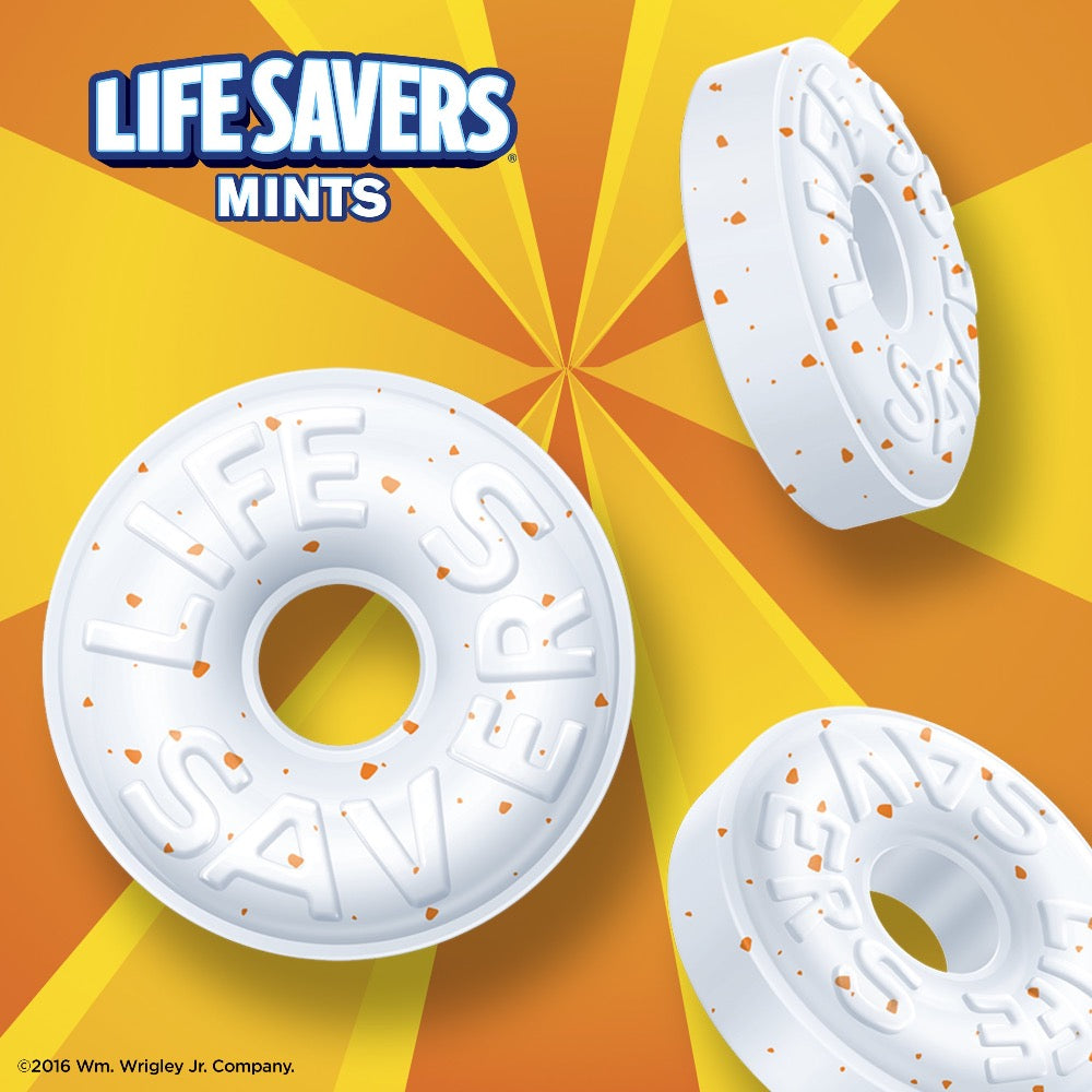 Life Savers, Orange Mints Hard Candy, 6.25oz