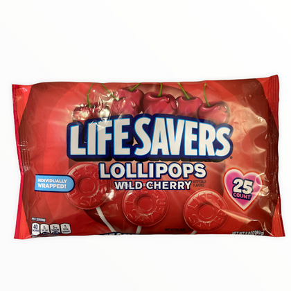 Life Savers Wild Cherry Lollipops, 25ct, 8.8oz