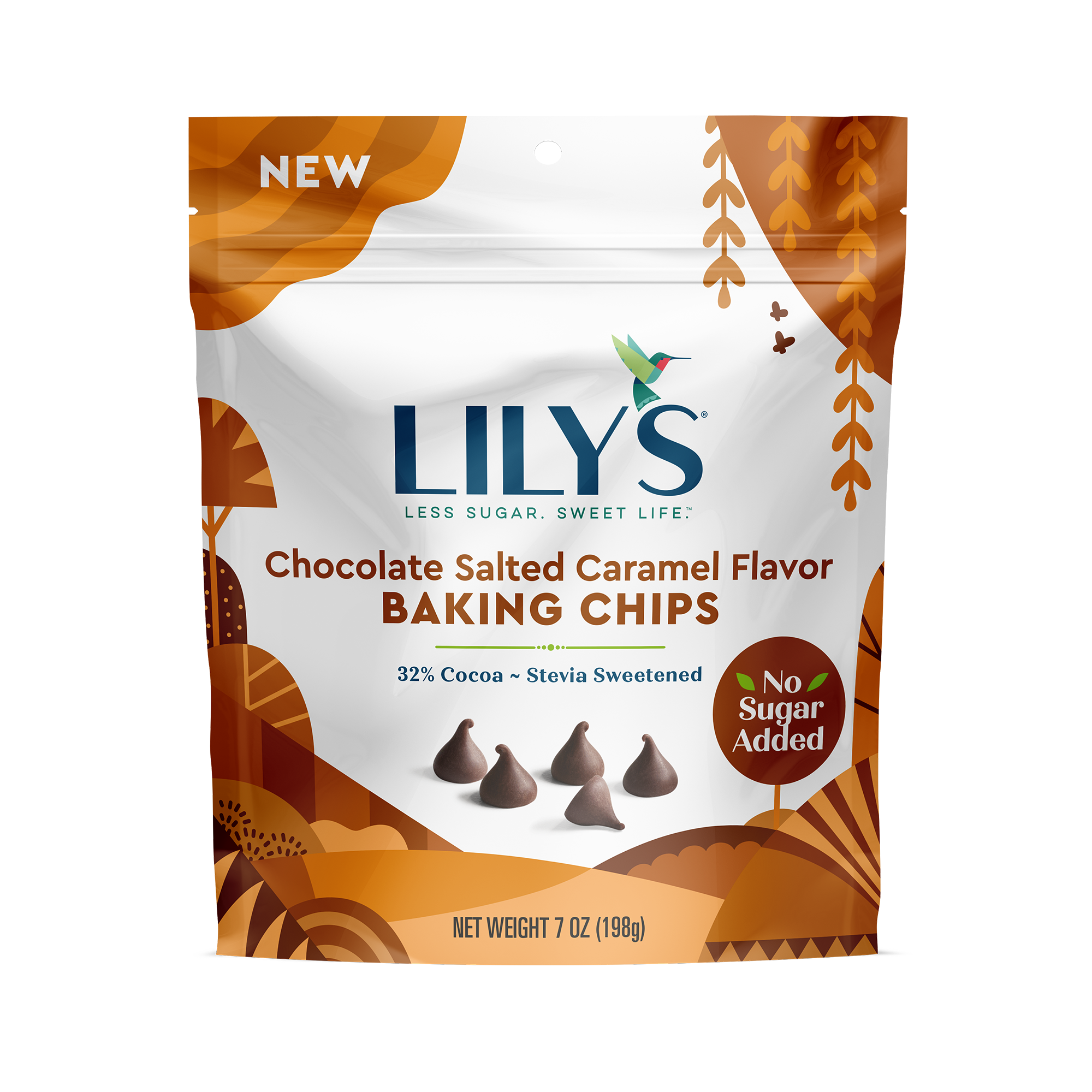 Lily's Chocolate Salted Caramel Flavor Baking Chips, 7oz